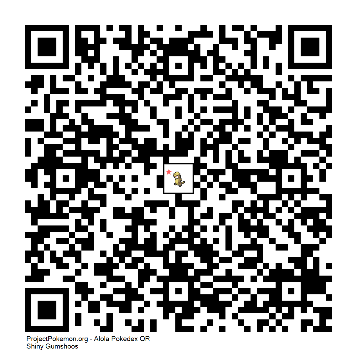 Cdigo QR de Gumshoos variocolor